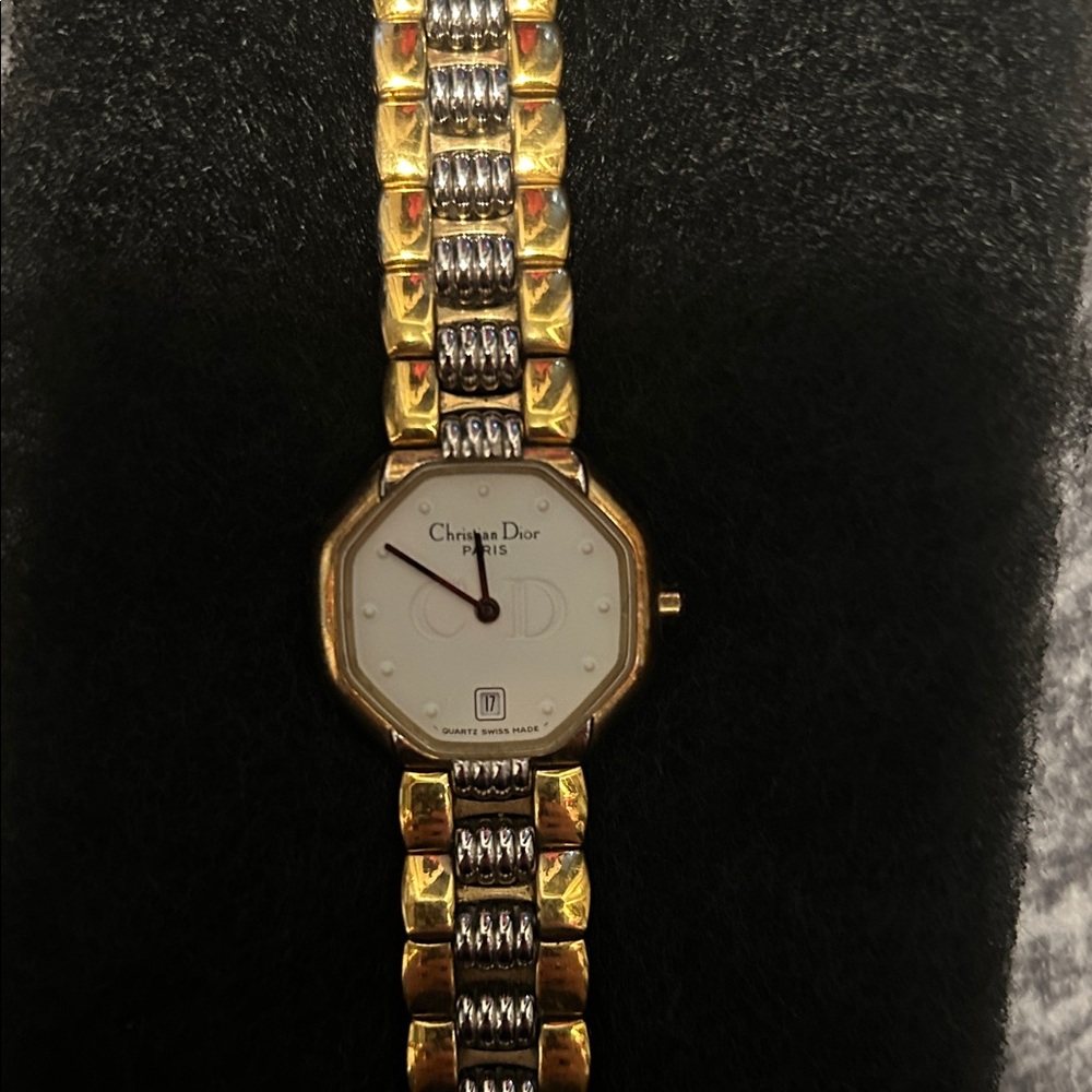 Dior Women's Gold and Silver Watch